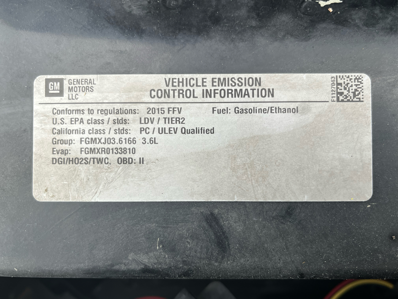 Chevrolet Impala Limited LS 2015