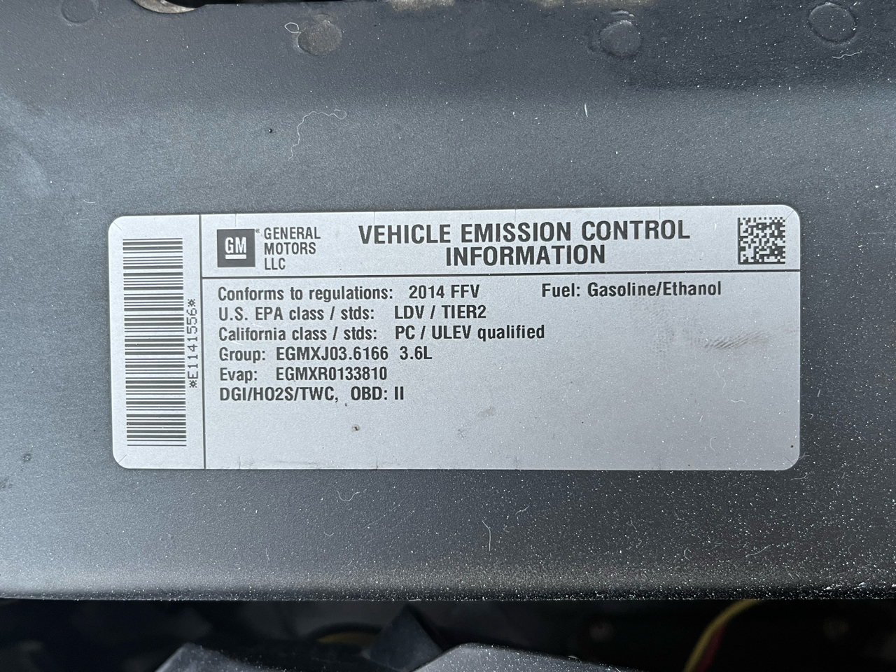 Chevrolet Impala Limited  2014