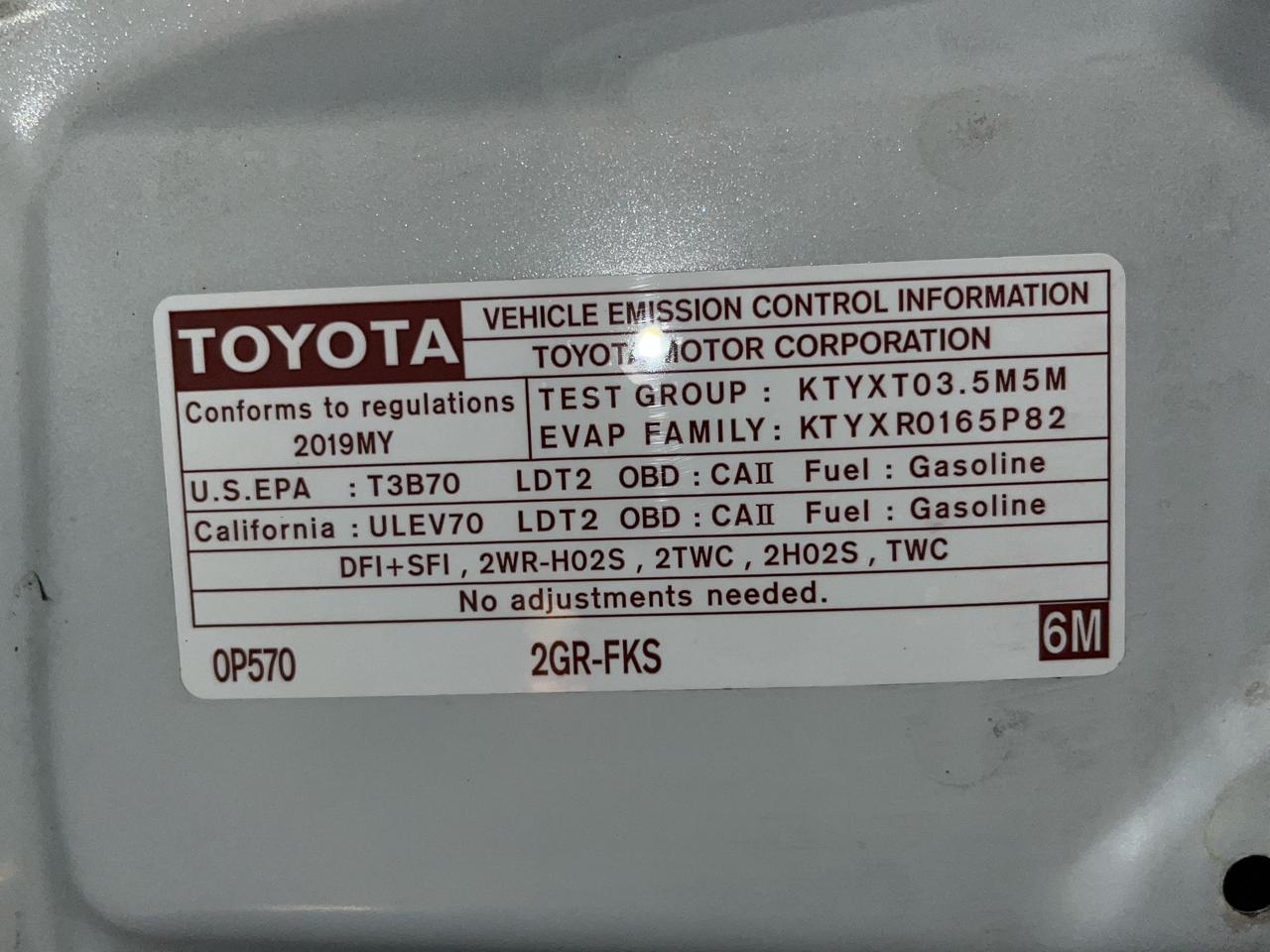 Toyota Highlander  2019