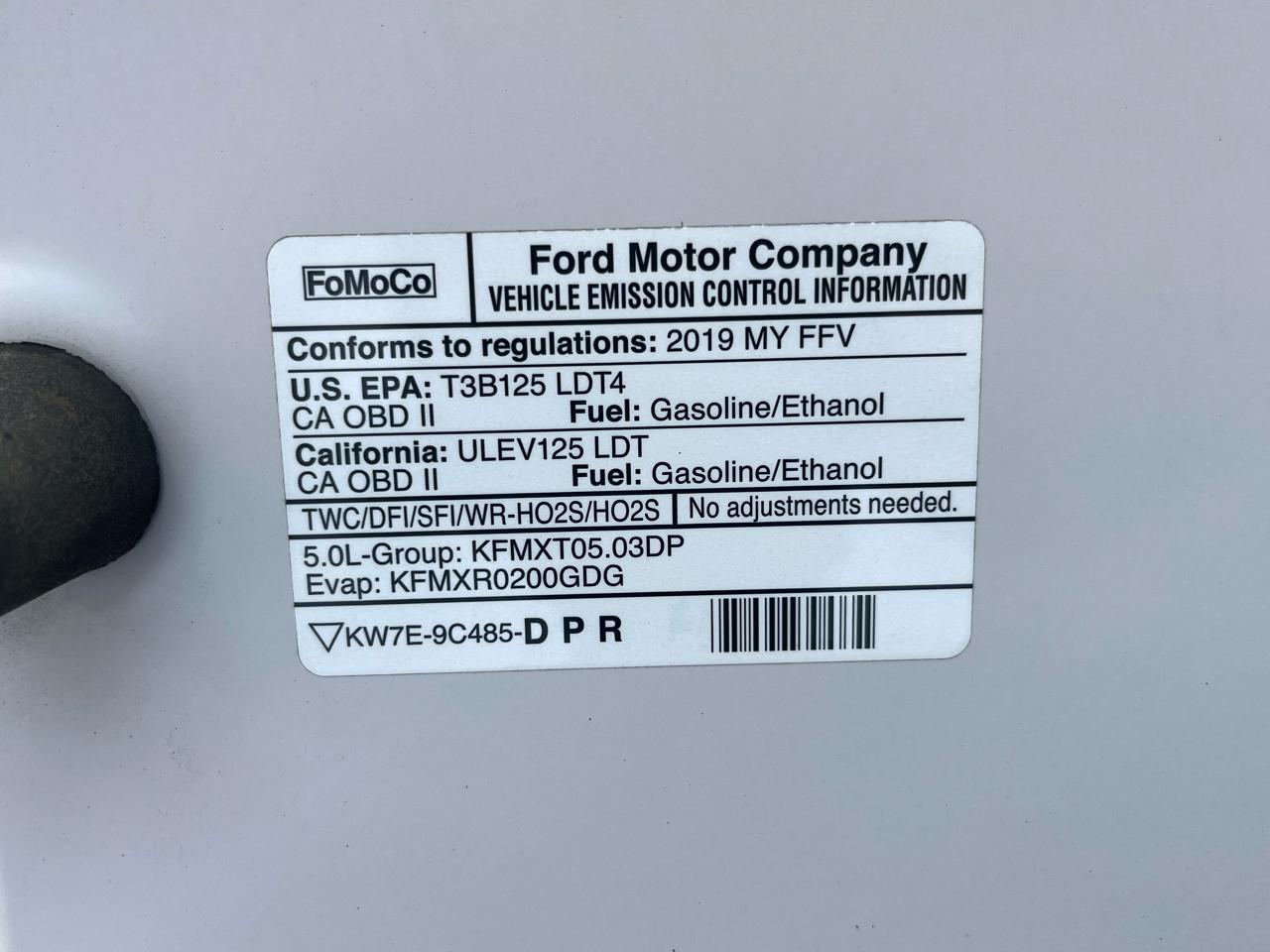 Ford F-150 XL 4WD SuperCrew 5.5' Box 2019