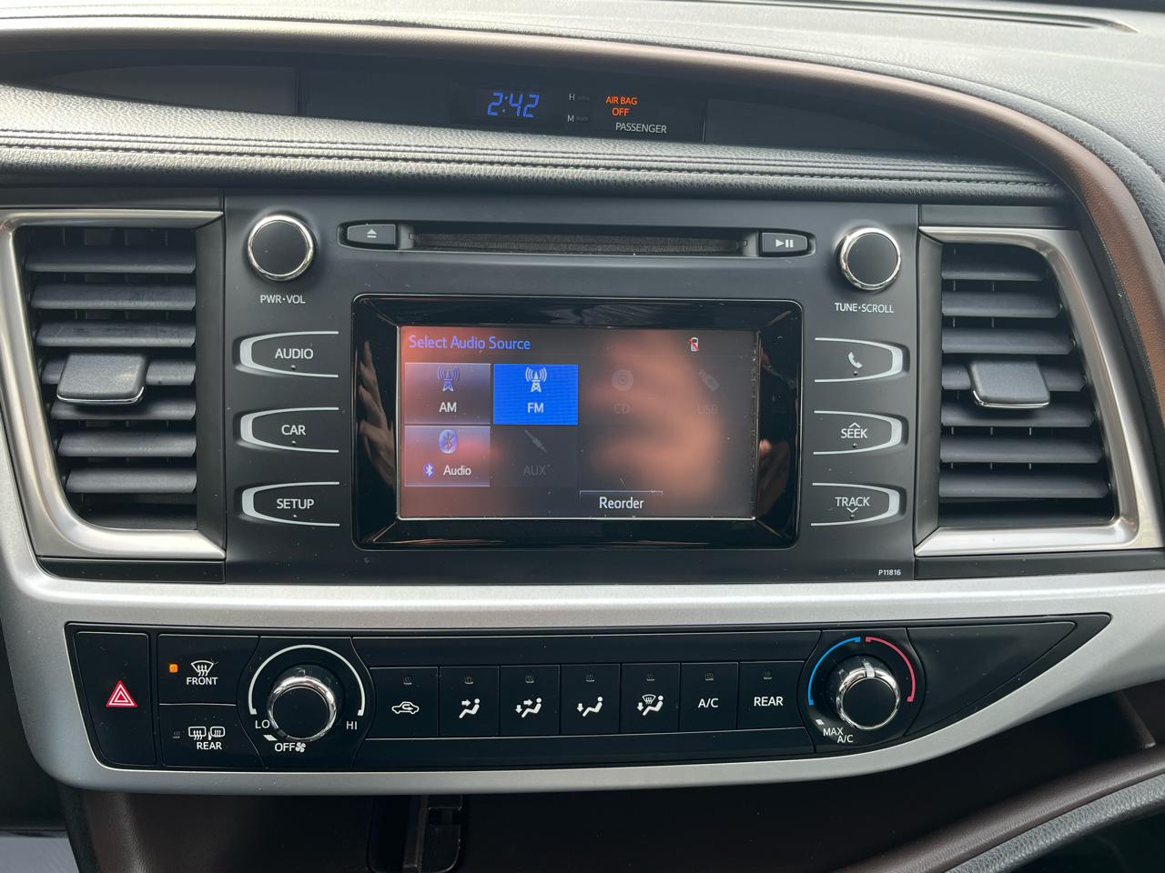 Toyota Highlander  2019