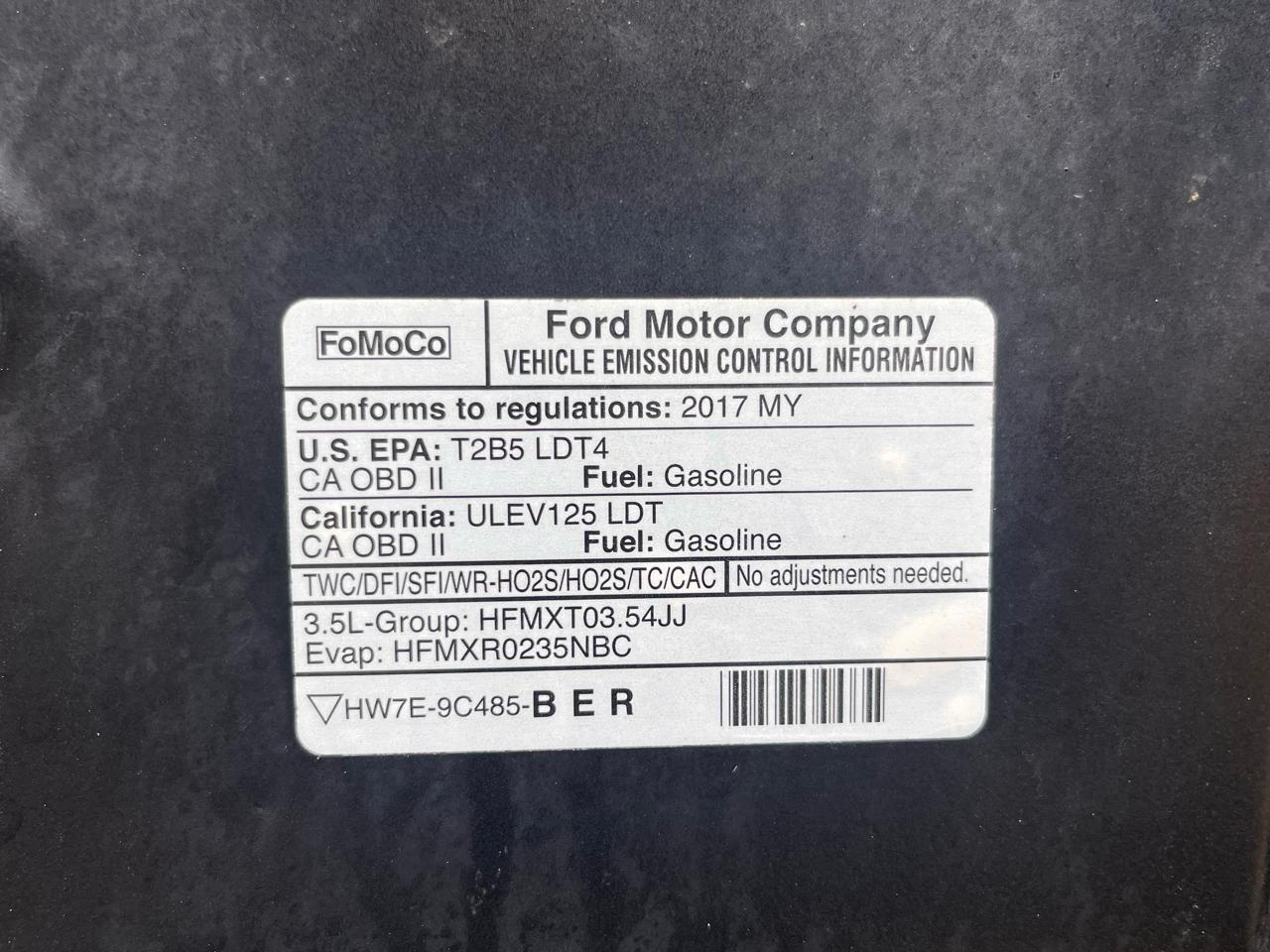 Ford F-150 Lariat 4WD SuperCrew 5.5' Box 2017