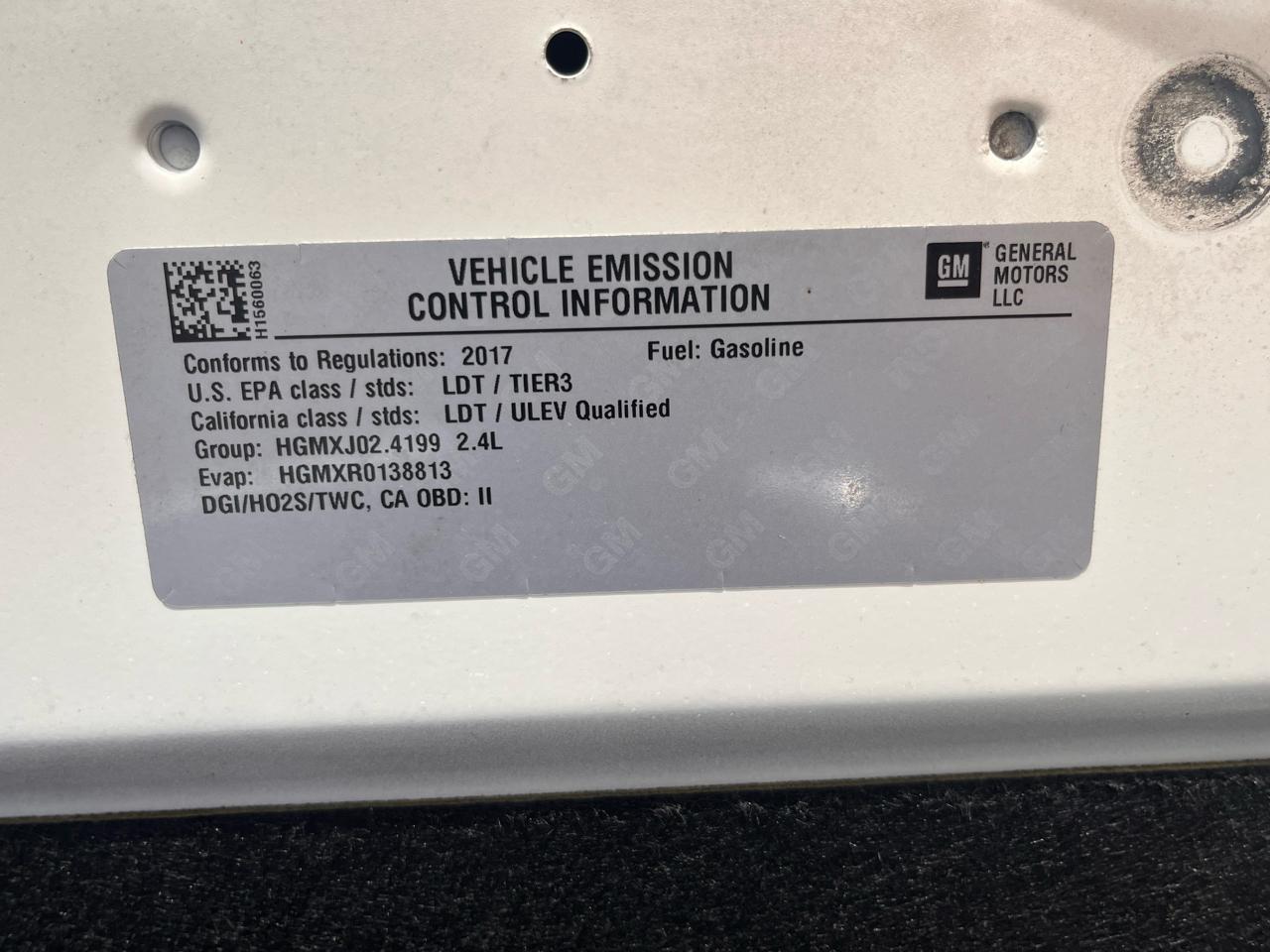 Chevrolet Equinox FWD 4dr LT w/1LT 2017