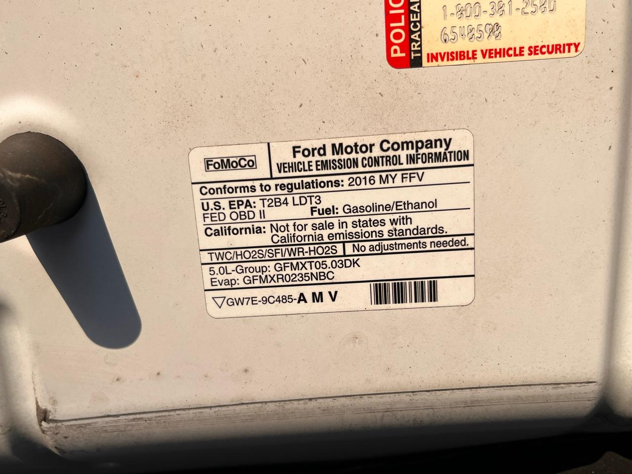 Ford F-150 4WD SuperCrew 145" XLT 2016