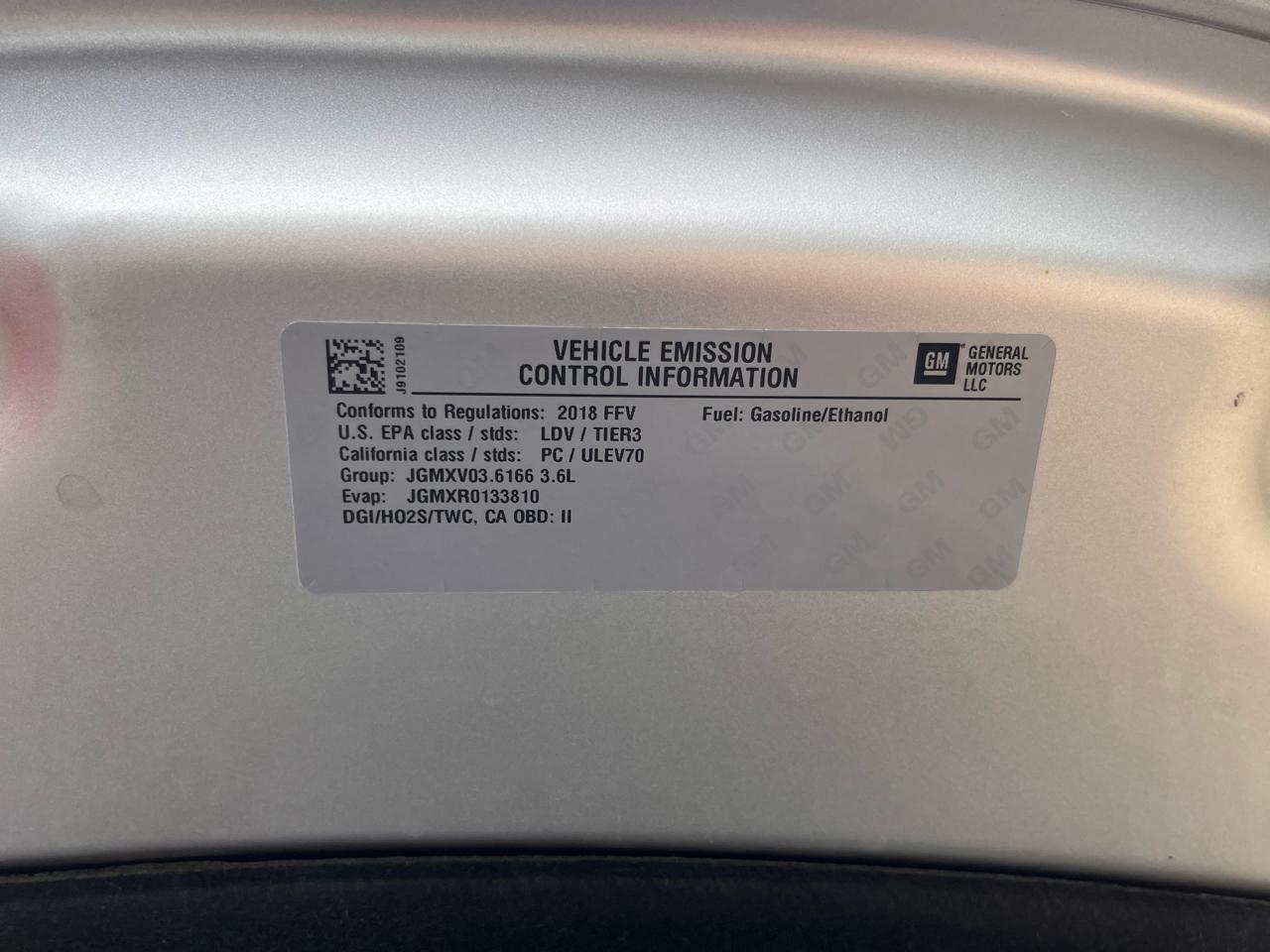 Chevrolet Impala 4dr Sdn LT w/1LT 2018