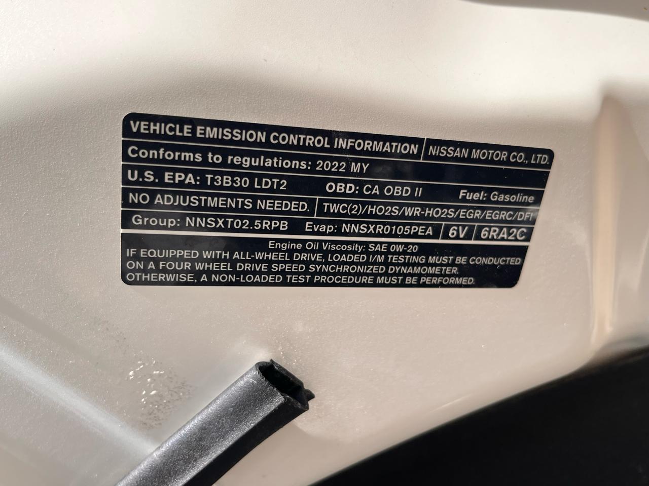 Nissan Rogue AWD S 2022