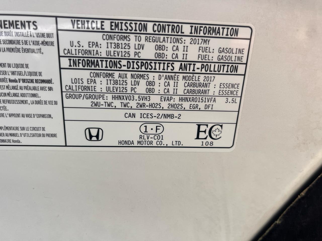 Honda Pilot EX-L w/Navigation AWD 2017