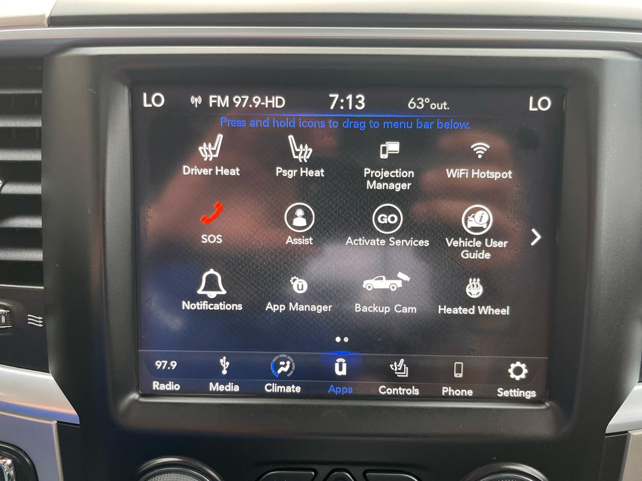 RAM 1500 Classic Warlock 4x4 Crew Cab 5'7" Box 2019