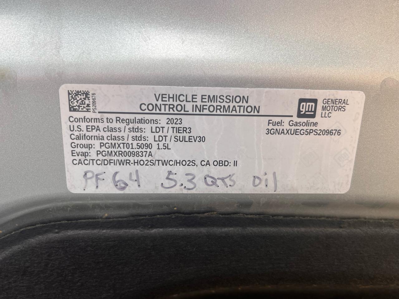 Chevrolet Equinox AWD 4dr LT w/1LT 2023