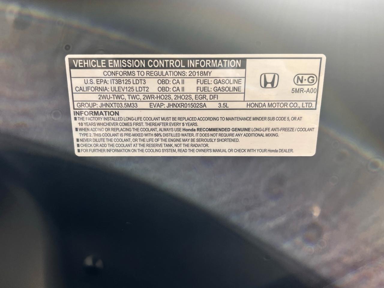 Honda Odyssey EX-L Auto 2018