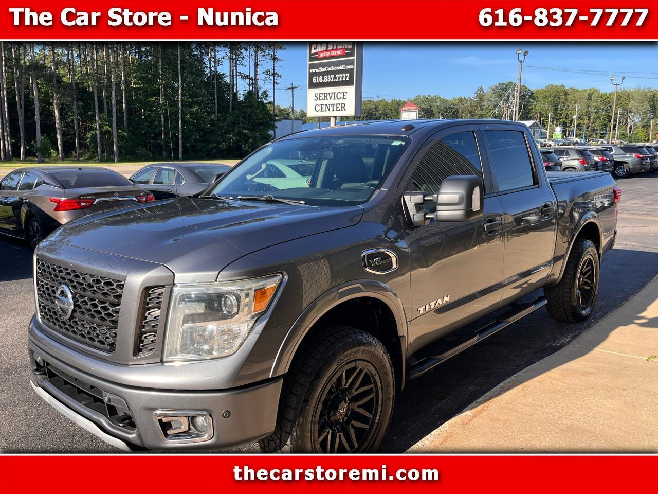 2017 Nissan Titan 4x4 Crew Cab PRO-4X