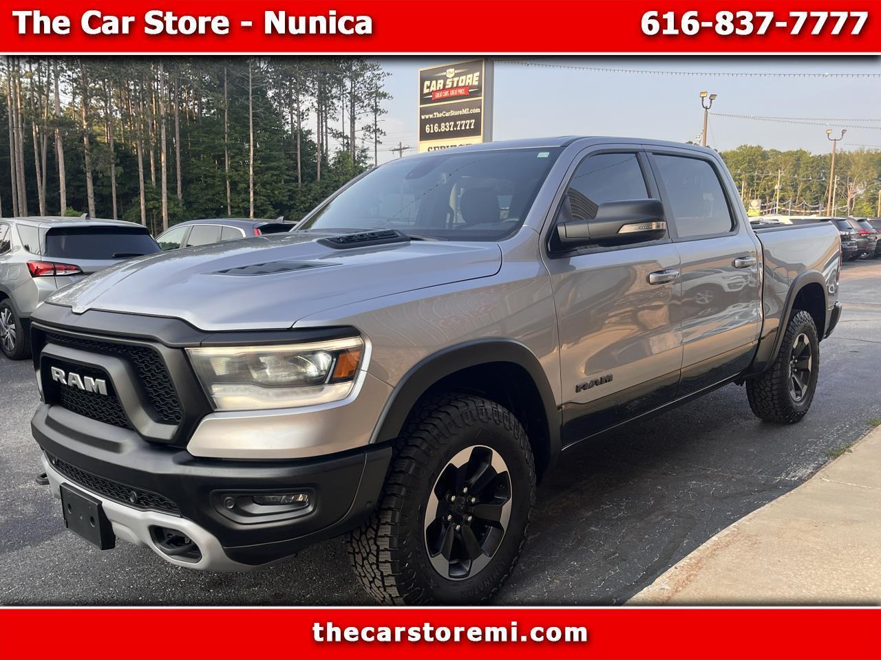 2019 RAM 1500 Rebel 4x4 Crew Cab 5'7" Box