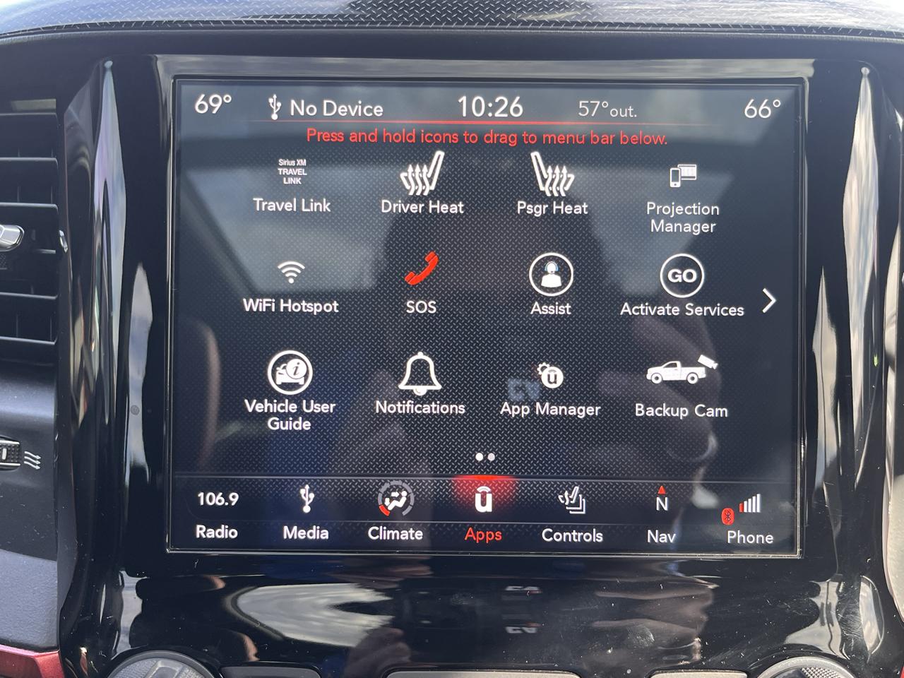 RAM 1500 Rebel 4x4 Crew Cab 5'7" Box 2019