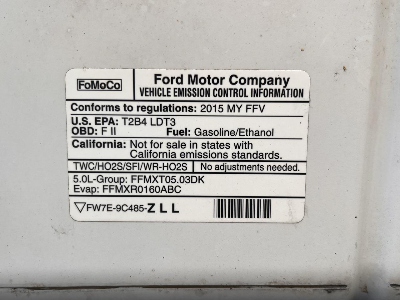 Ford F-150 4WD SuperCrew 145" XL 2015
