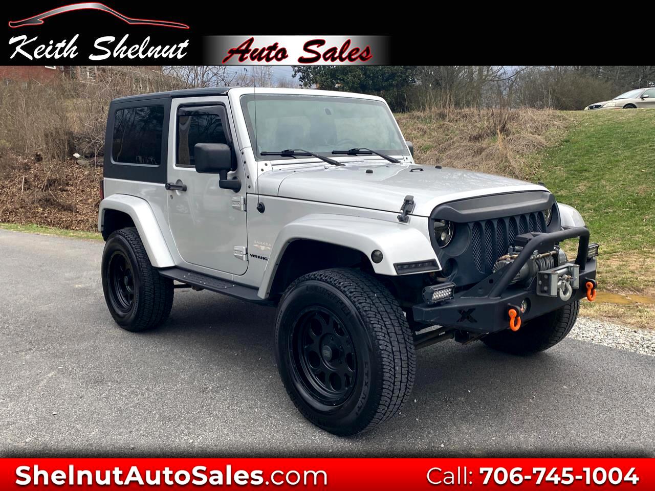 Used 2007 Jeep Wrangler 4WD 2dr Sahara for Sale in Blairsville GA 30512  Keith Shelnut Auto Sales