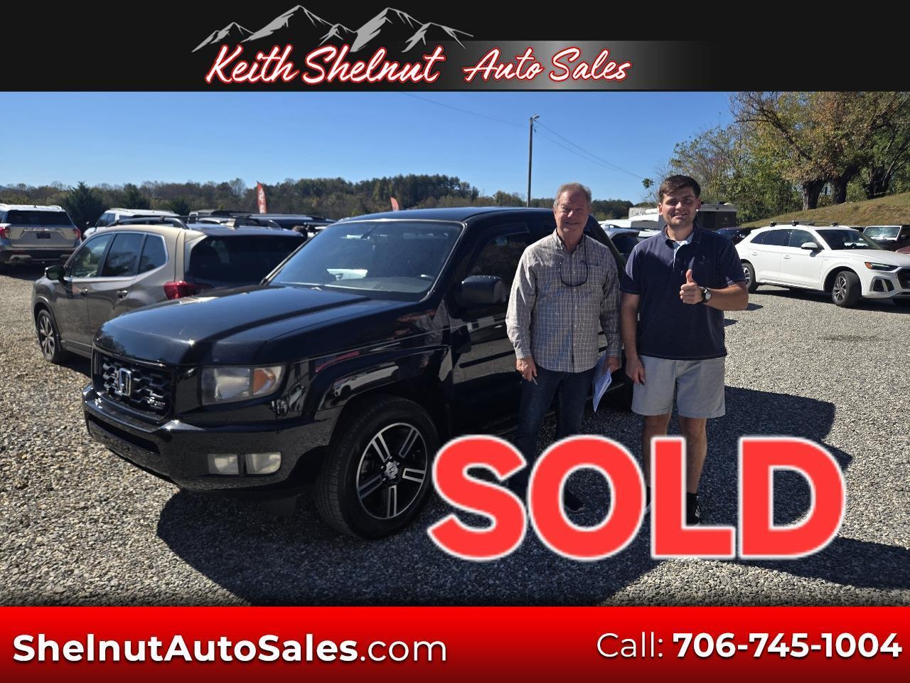 2014 Honda Ridgeline 4WD Crew Cab Sport