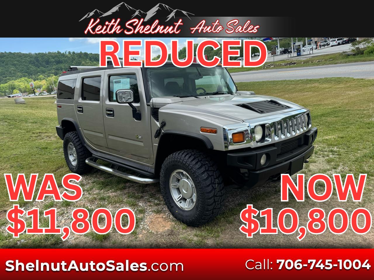 HUMMER H2 4WD 4dr SUV 2004