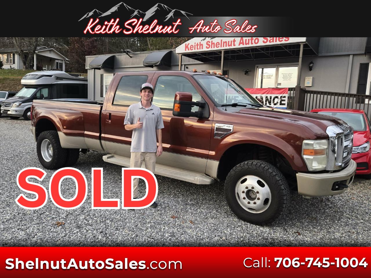 2008 Ford Super Duty F-350 DRW 4WD Crew Cab 172" King Ranch
