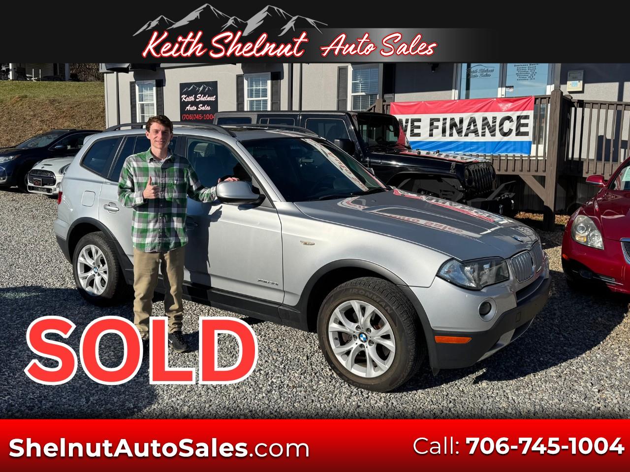 2010 BMW X3 xDrive30i Sports Activity Vehicle