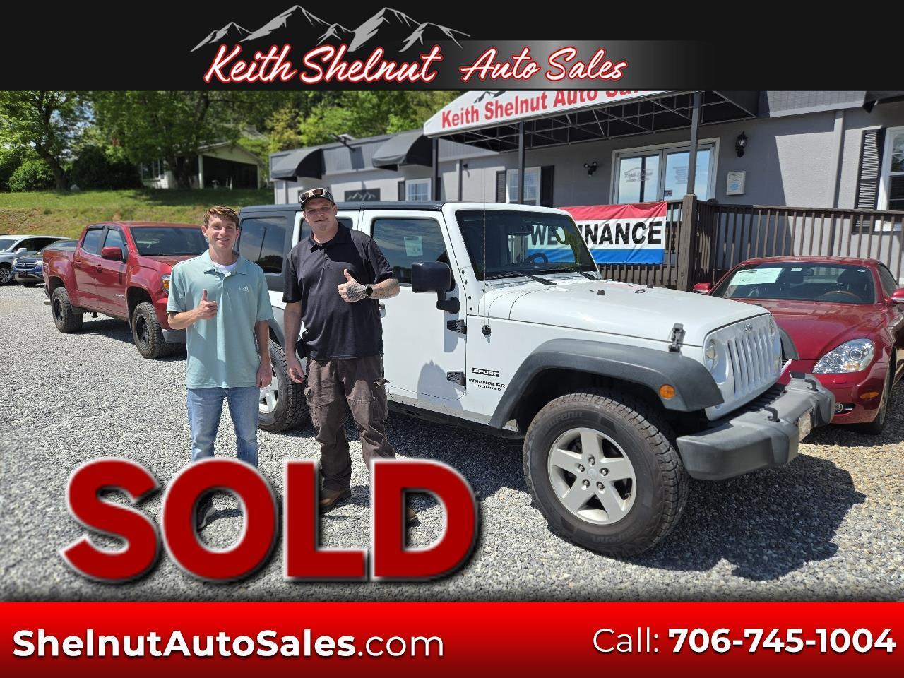 2017 Jeep Wrangler Unlimited Sport 4x4