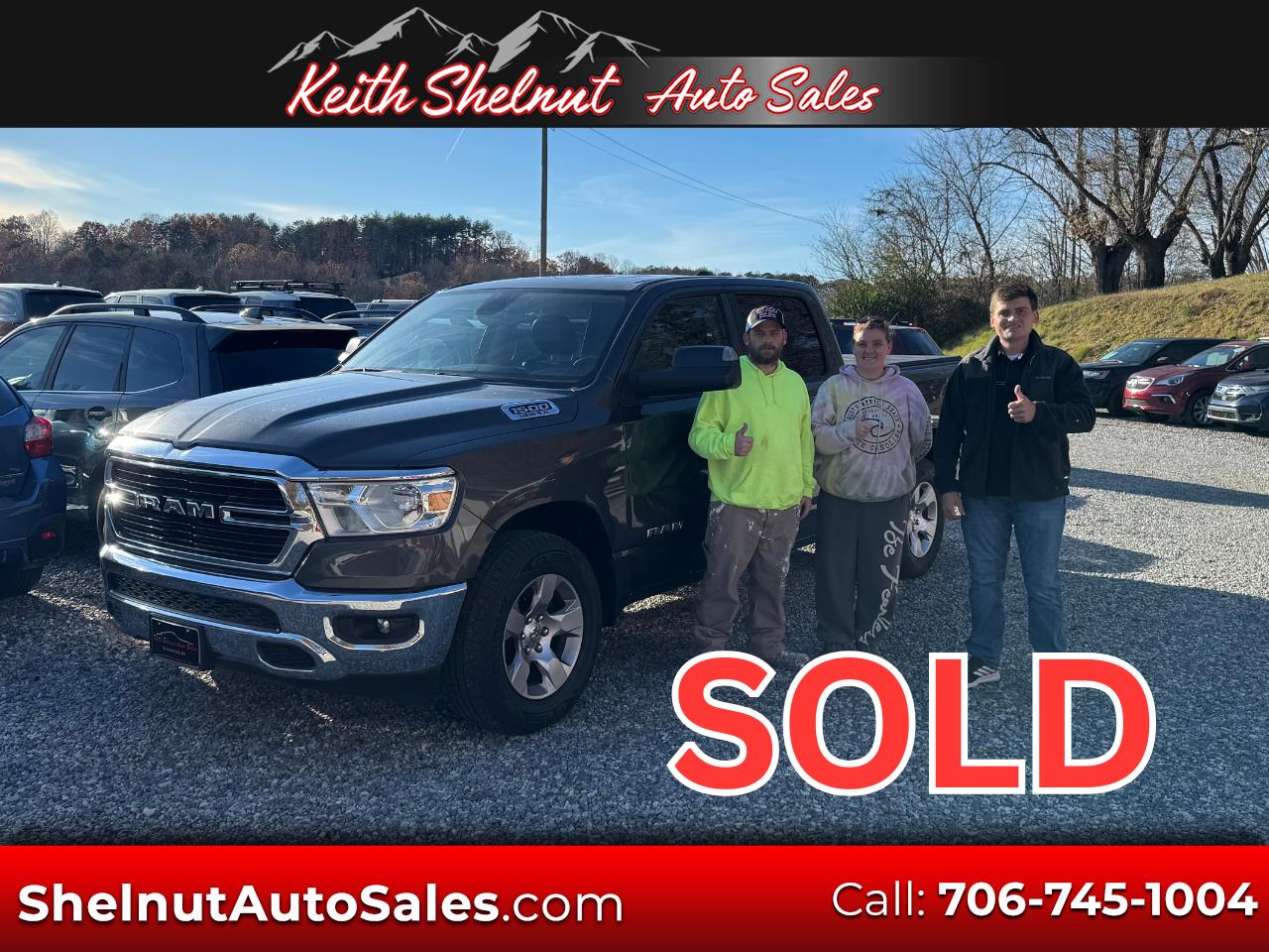 2019 RAM 1500 Big Horn/Lone Star 4x4 Crew Cab 6'4" Box