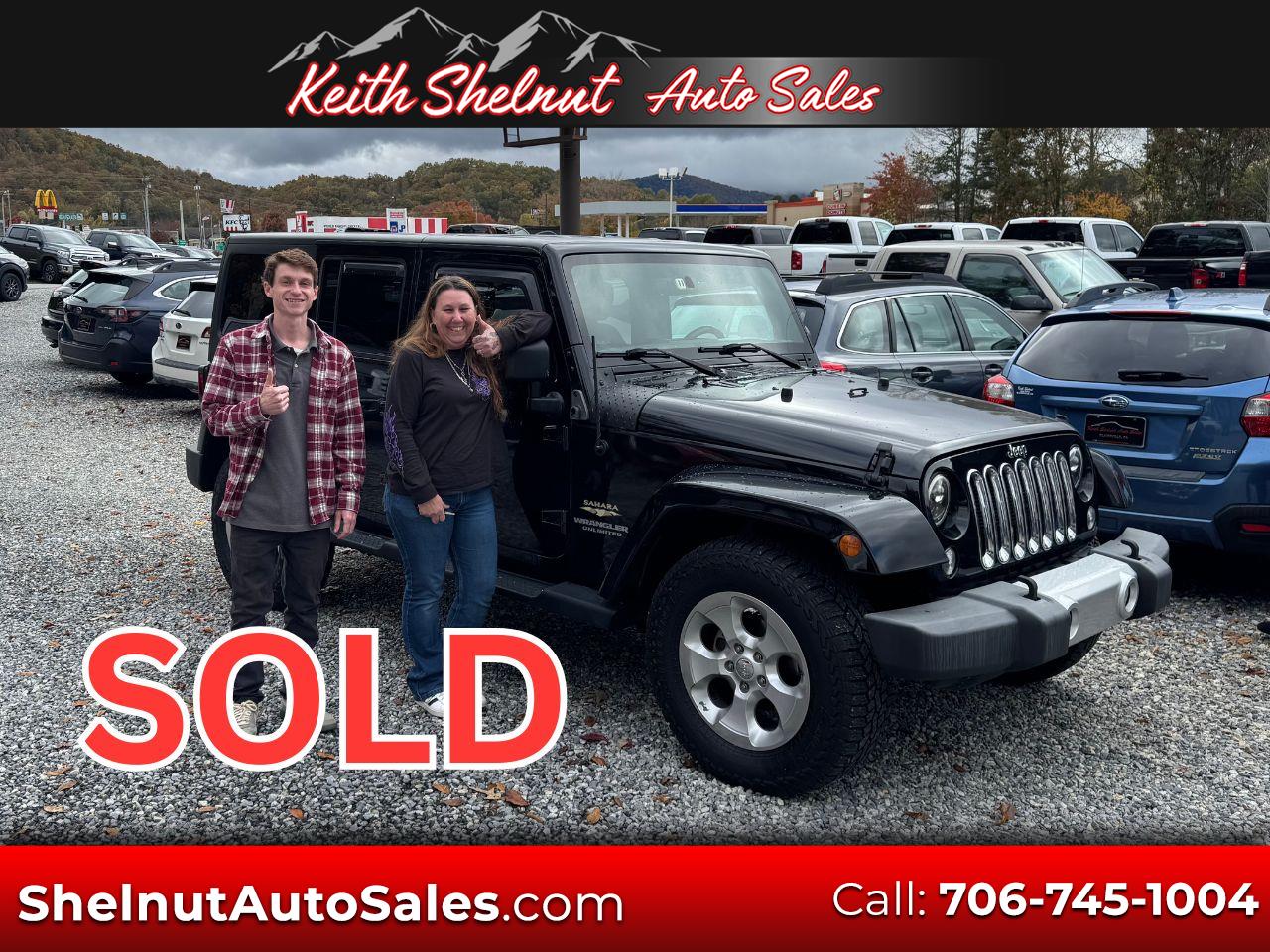 2015 Jeep Wrangler Unlimited 4WD 4dr Sahara