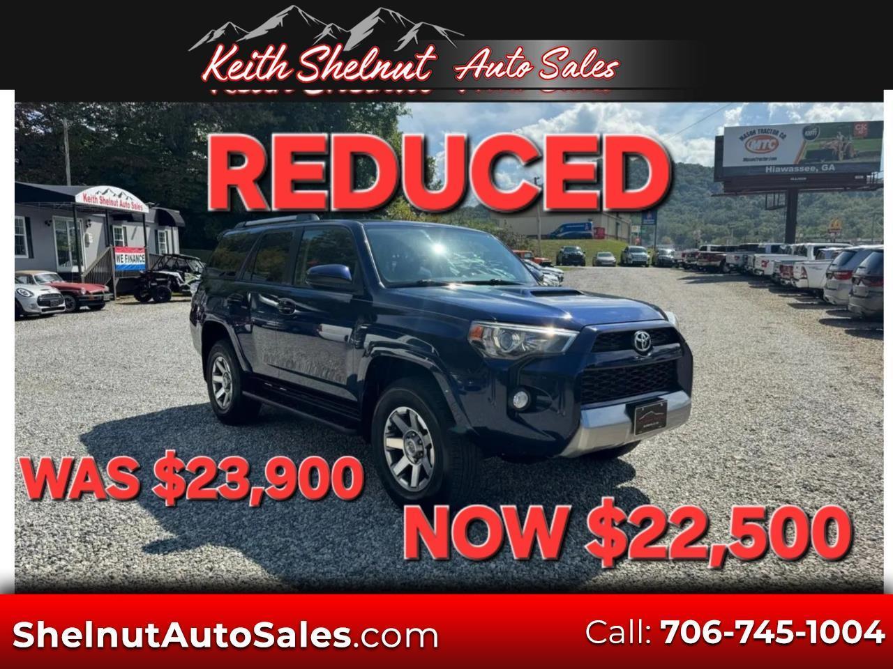 2015 Toyota 4Runner 4WD 4dr V6 Trail (Natl)