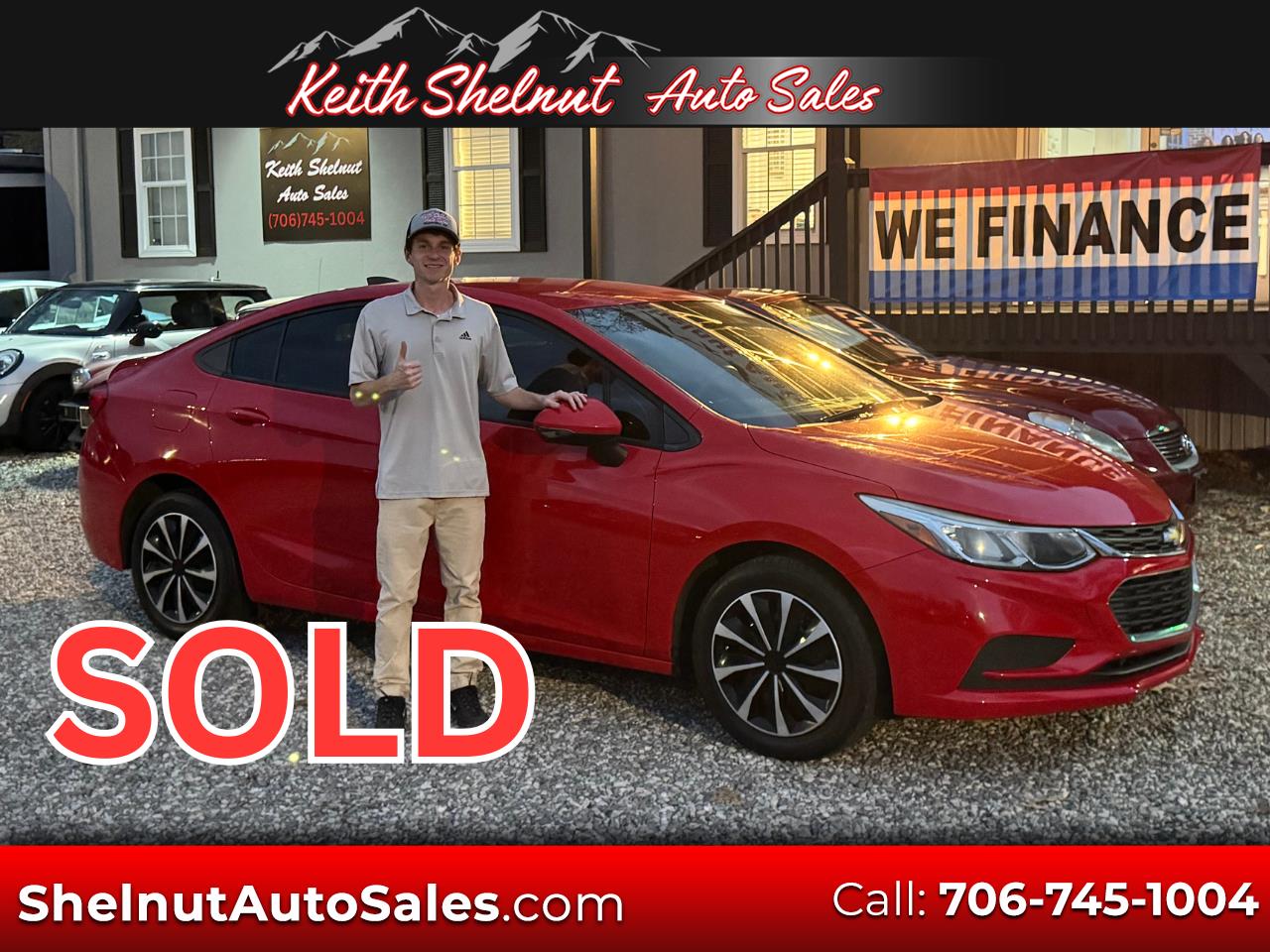 2018 Chevrolet Cruze 4dr Sdn 1.4L LS w/1SB