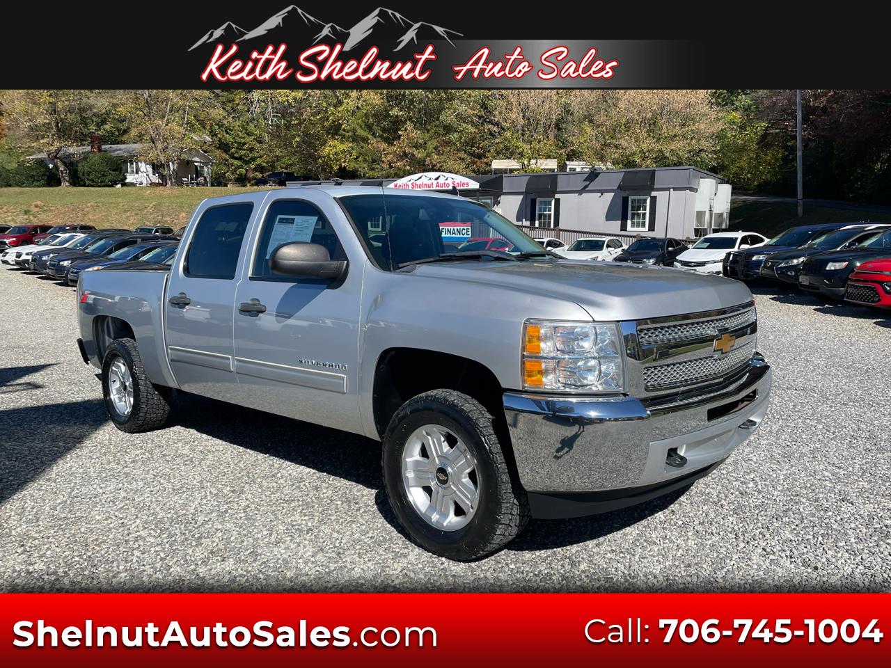 2013 Chevrolet Silverado 1500 4WD Crew Cab 147" LT
