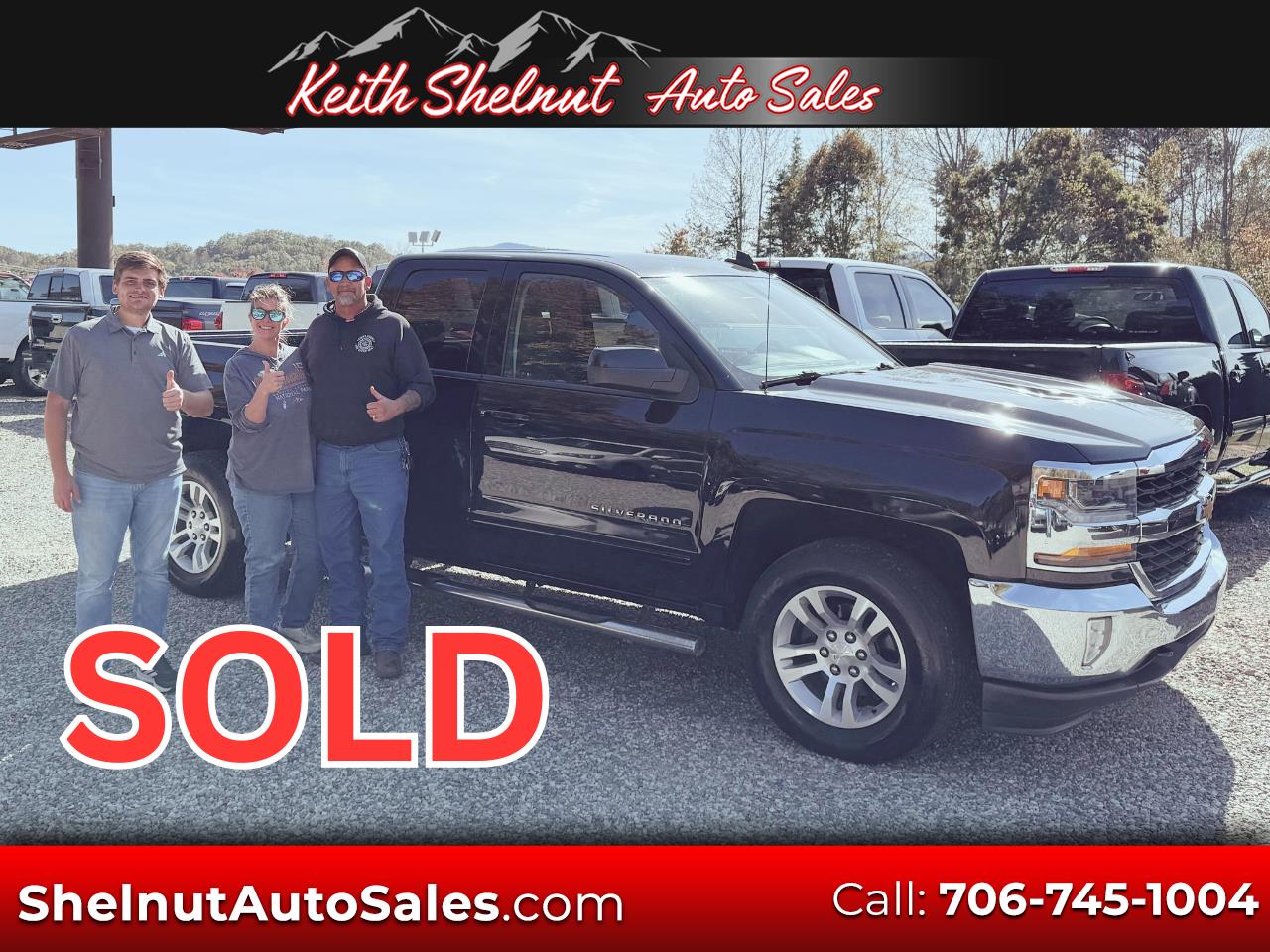 2017 Chevrolet Silverado 1500 4WD Double Cab 143.5" LT w/1LT