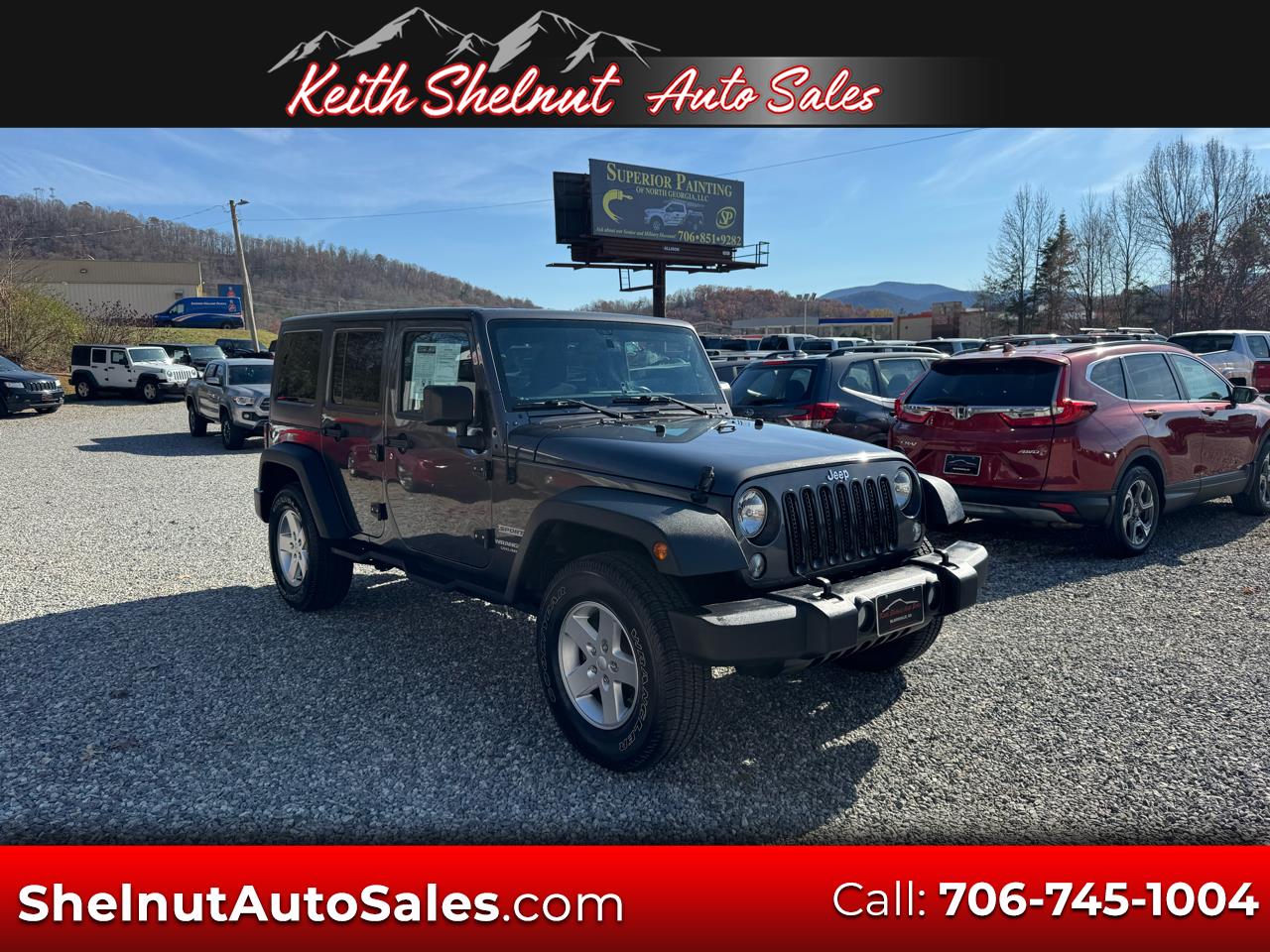 2016 Jeep Wrangler Unlimited 4WD 4dr Sport