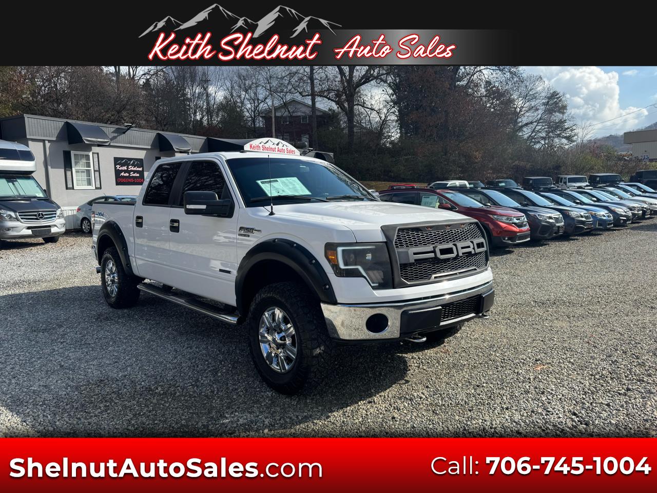2012 Ford F-150 4WD SuperCrew 145" XLT
