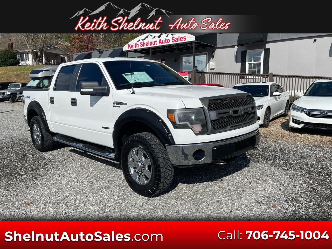 2012 Ford F-150 4WD SuperCrew 145" XLT