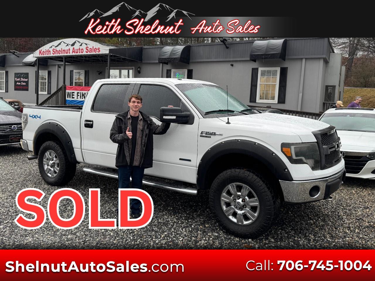 2012 Ford F-150 4WD SuperCrew 145" XLT