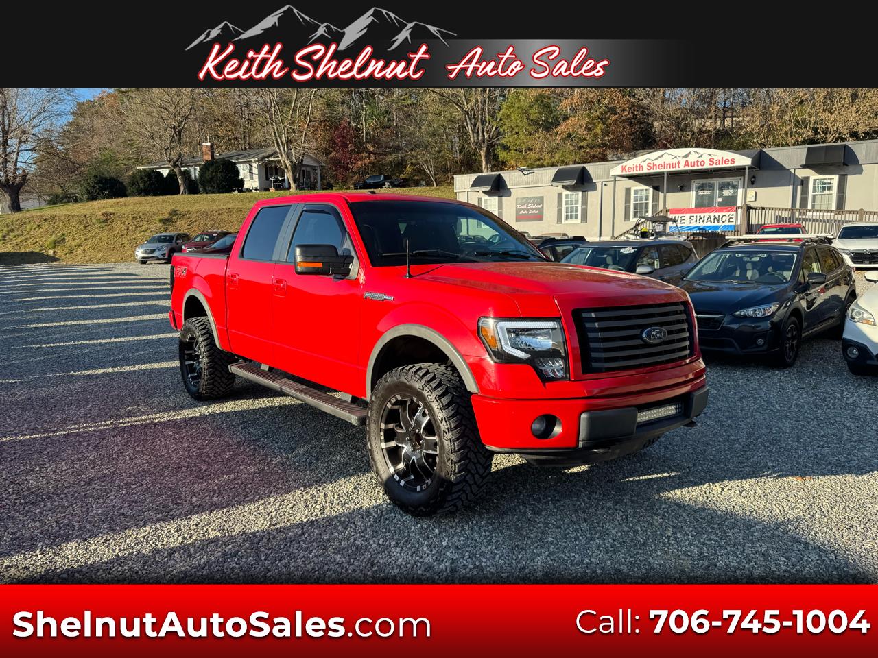2012 Ford F-150 4WD SuperCrew 145" FX4
