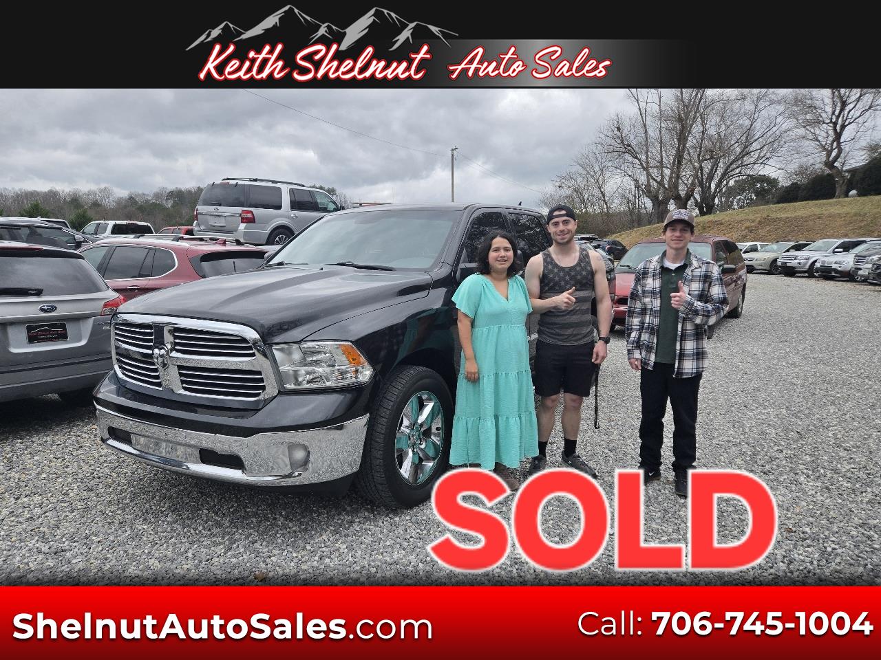 2017 RAM 1500 SLT Crew Cab