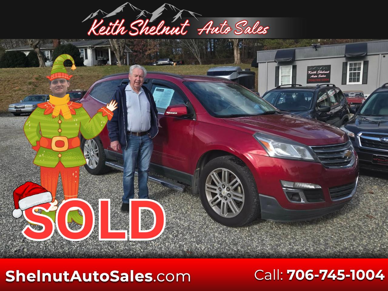 2013 Chevrolet Traverse FWD 4dr LT w/1LT