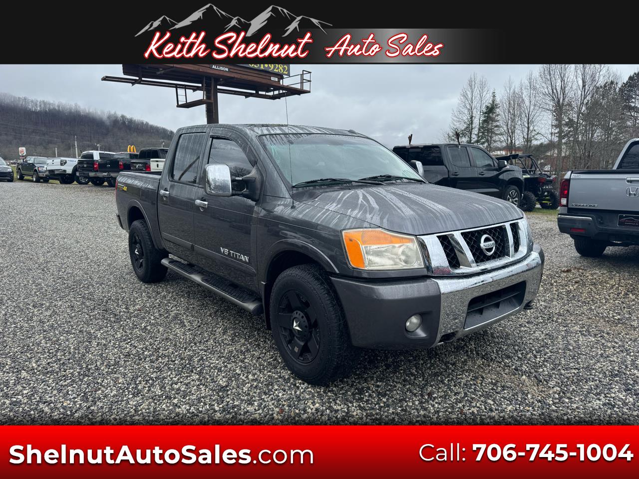 2011 Nissan Titan 4WD Crew Cab SWB SL