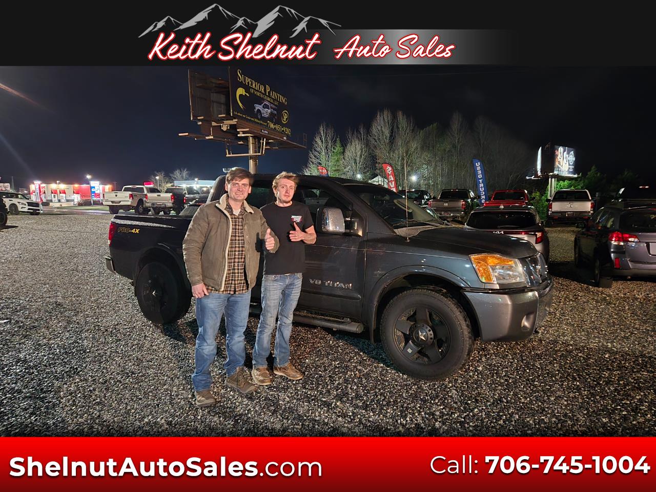 2011 Nissan Titan 4WD Crew Cab SWB SL