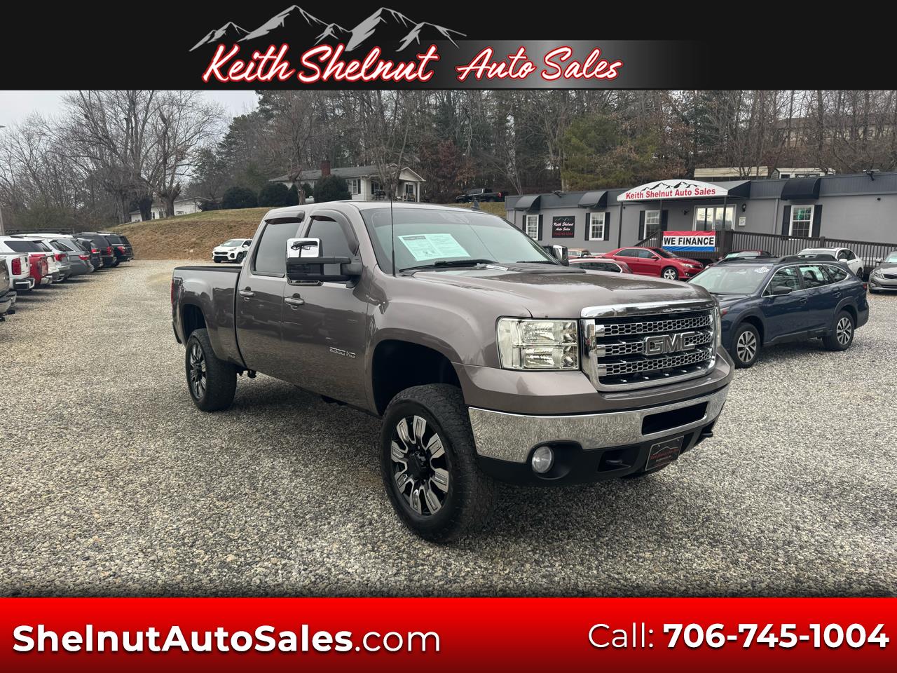 2012 GMC Sierra 2500HD 4WD Crew Cab 153.7" SLT