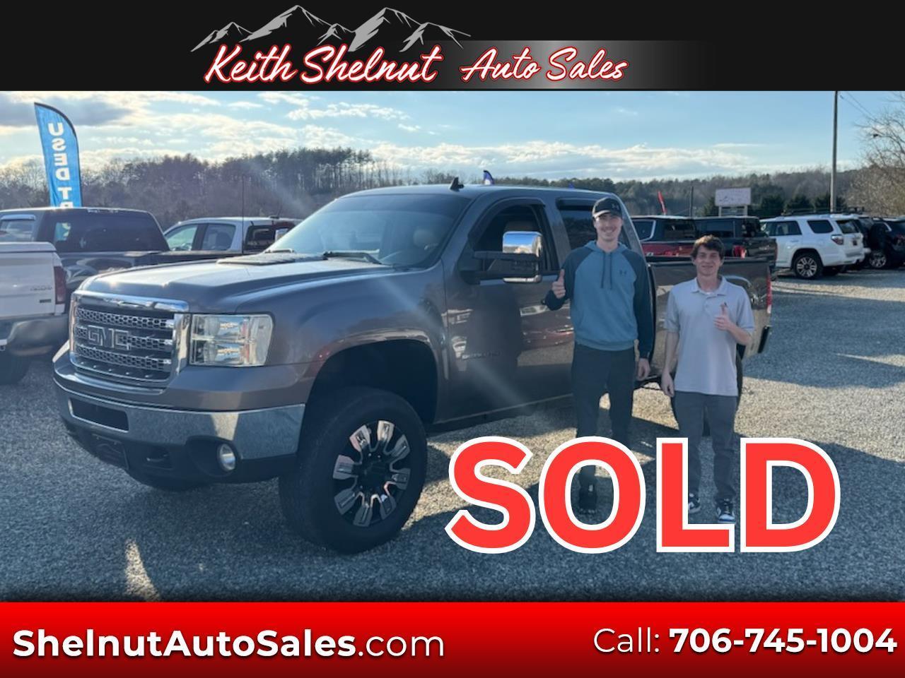 2012 GMC Sierra 2500HD 4WD Crew Cab 153.7" SLT