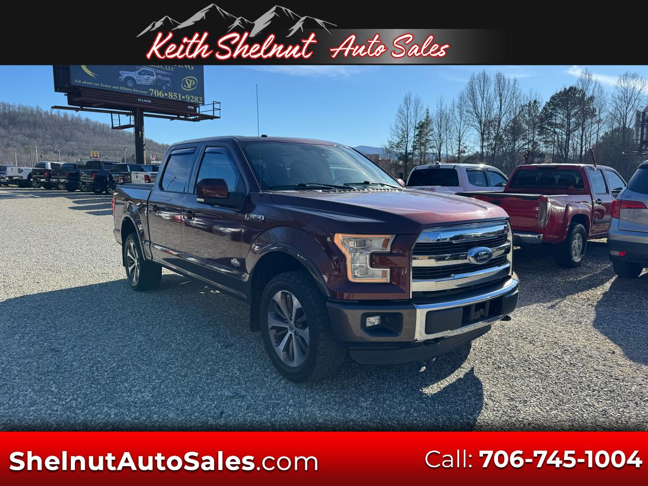 2015 Ford F-150 4WD SuperCrew 145" King Ranch