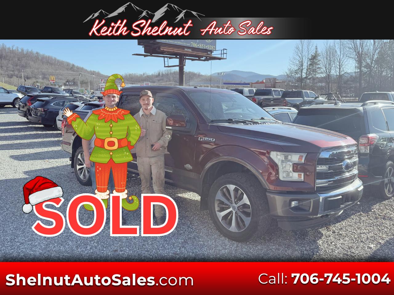 2015 Ford F-150 4WD SuperCrew 145" King Ranch