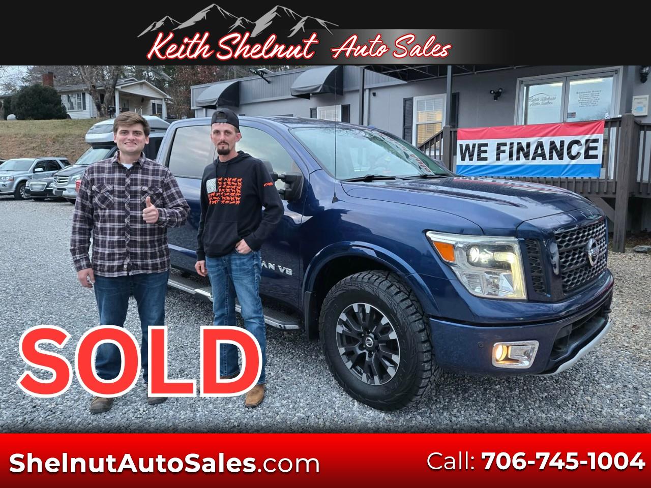 2019 Nissan Titan 4x4 Crew Cab PRO-4X