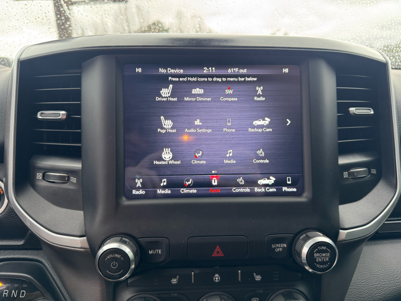 RAM 1500 Big Horn 4x4 Crew Cab 5'7" Box 2020