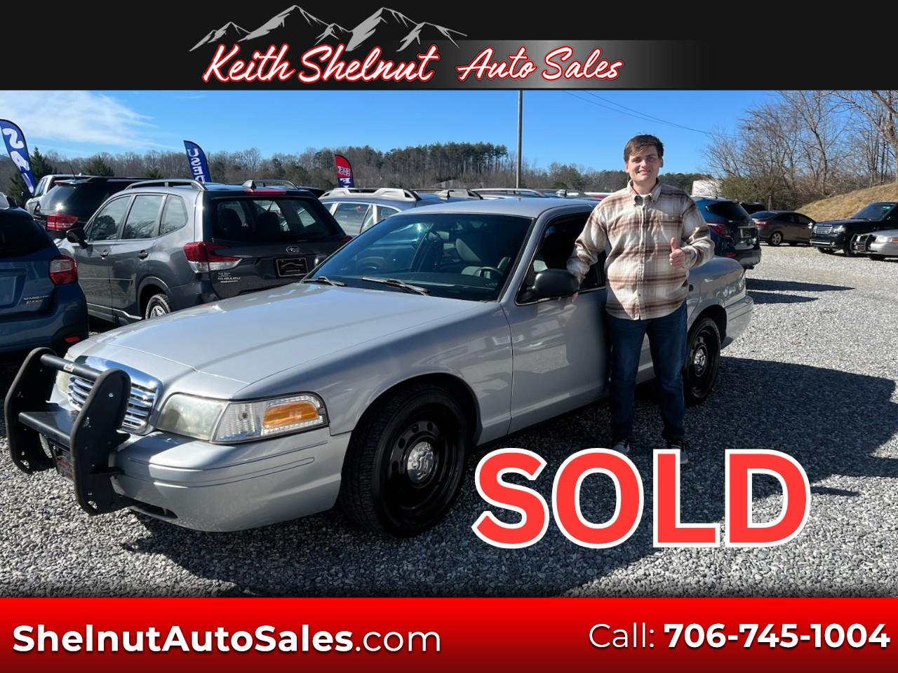 2011 Ford Police Interceptor 4dr Sdn w/3.27 Axle