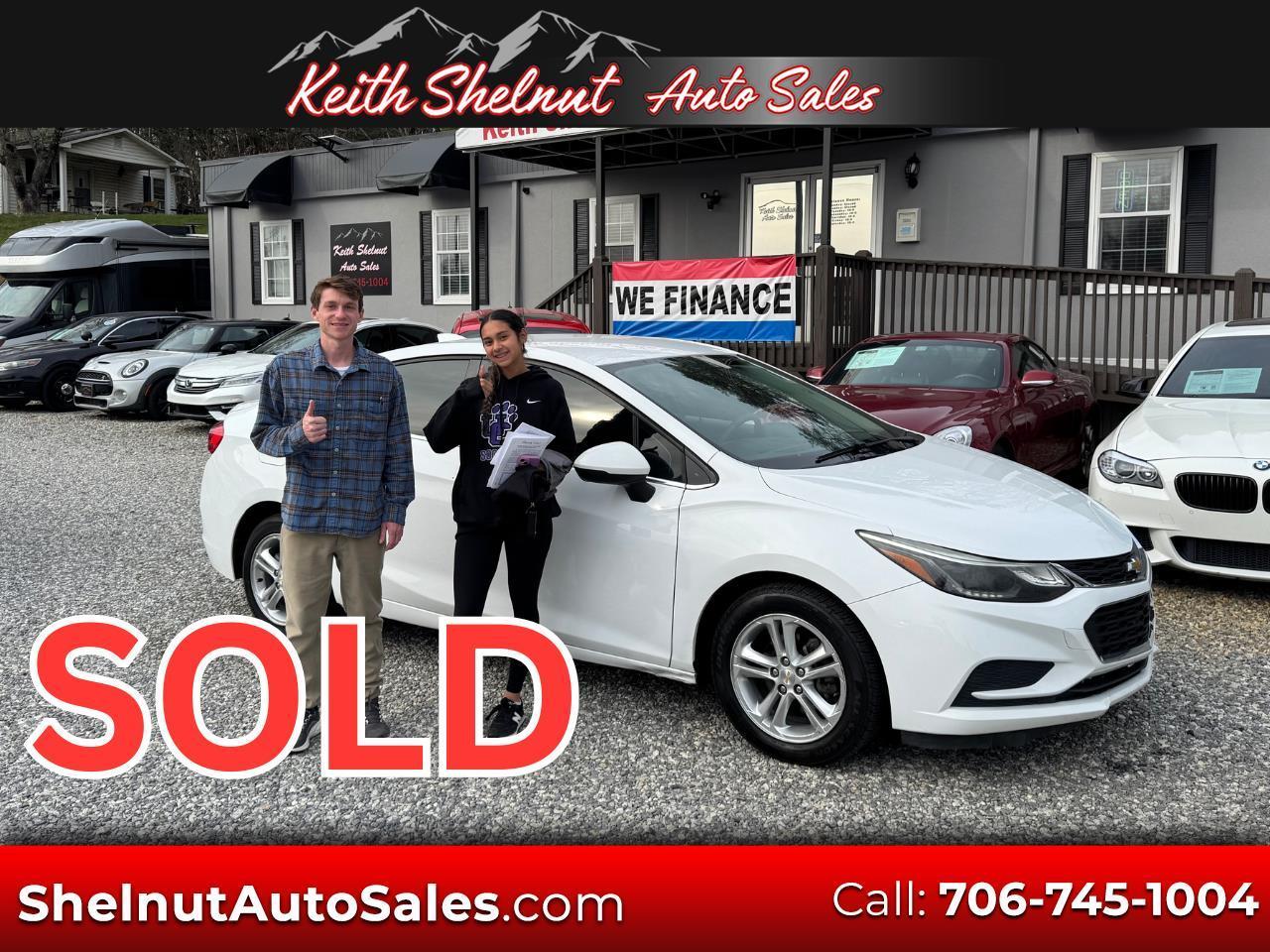 2017 Chevrolet Cruze 4dr Sdn 1.4L LT w/1SD