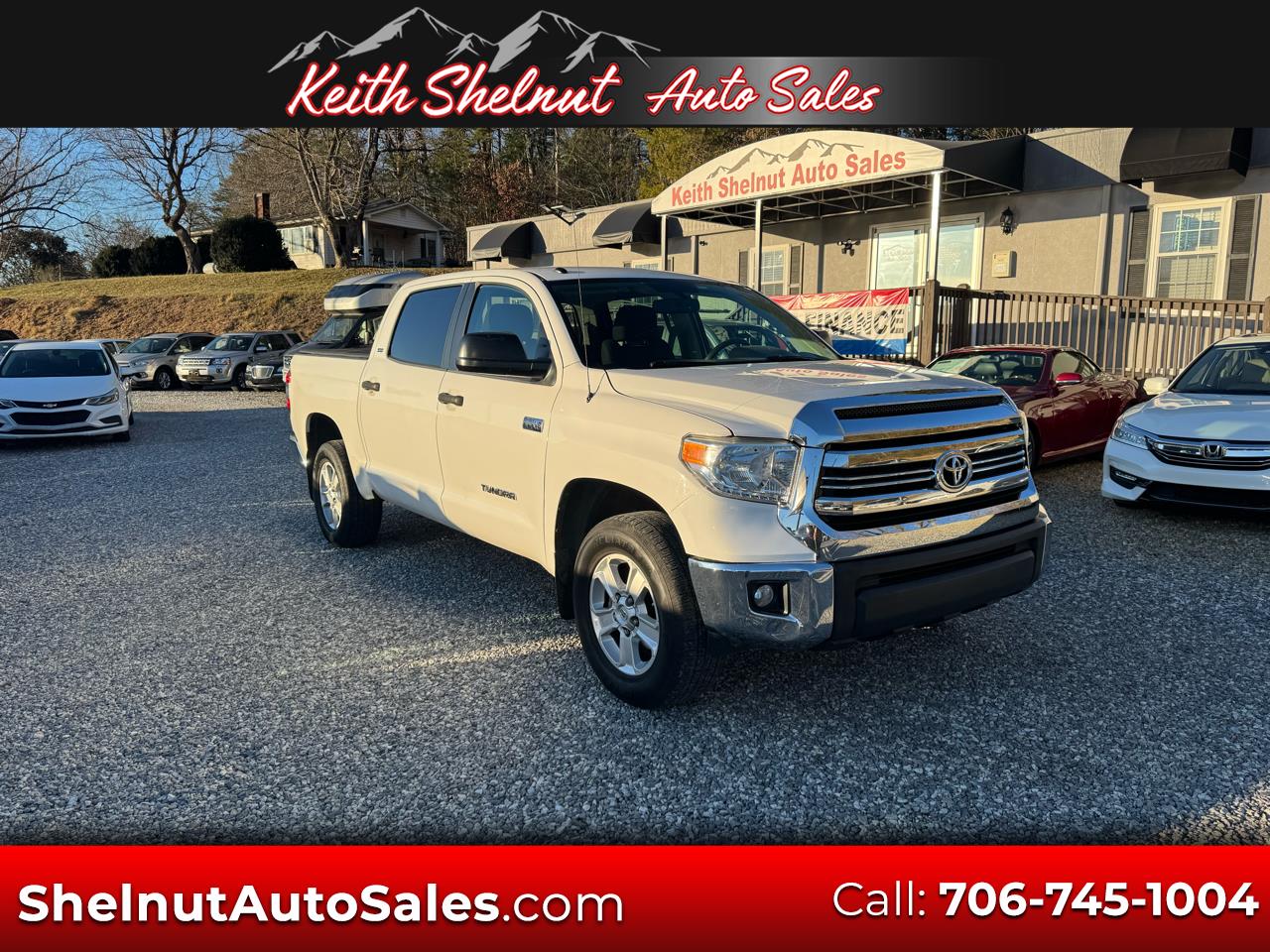 Toyota Tundra 4WD Truck CrewMax 5.7L V8 6-Spd AT SR5 (Natl) 2016