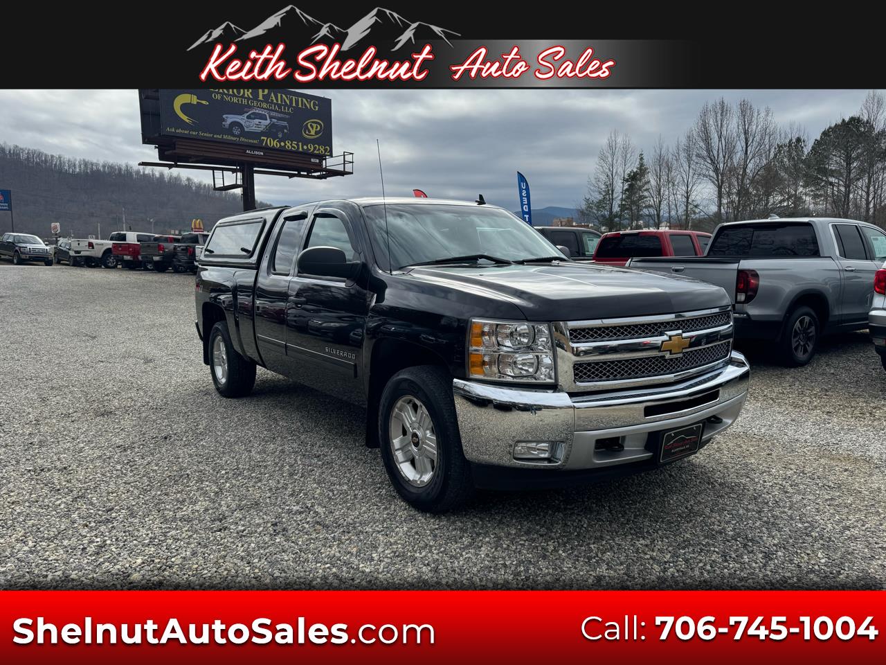 2013 Chevrolet Silverado 1500 4WD Ext Cab 143.5" LT