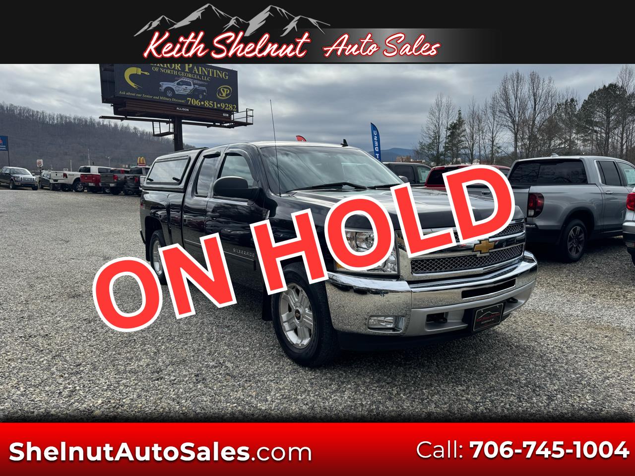 2013 Chevrolet Silverado 1500 4WD Ext Cab 143.5" LT